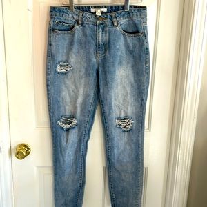 Great looking distressed jeans